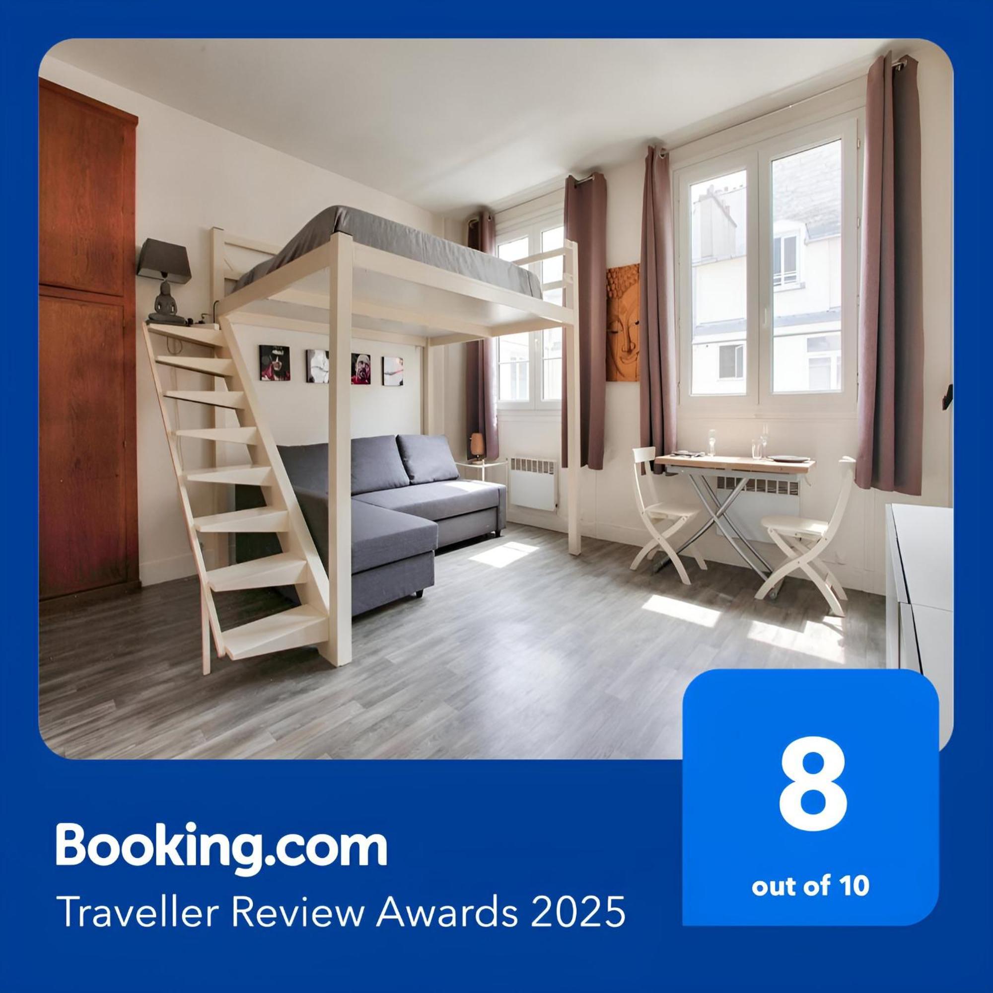 Montmartre Superbe Studio Paris Free Netflix Ngoại thất bức ảnh